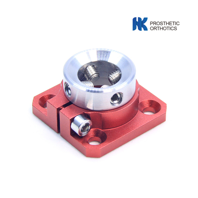 Aluminium 4 Lubang Piramid Anak Penerima Soket Adaptor Berputar Dan Disesuaikan