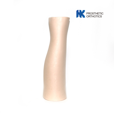 Prosthetic Pediatric Cosmetic Waterproof Di Bawah Lutut Menggunakan Cover Kosmetik (EVA)