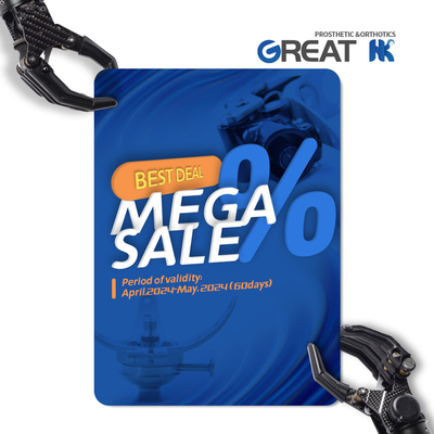 Best Deal Mega Sale untuk sendi lutut prostetik dan kaki serat karbon