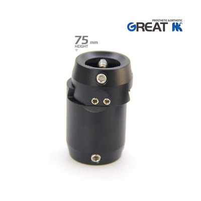 Ringan Aluminium Prosthetic Double Head Sliding Adaptor 75mm