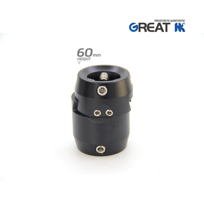 Ringan Aluminium Prosthetic Double Head Sliding Adaptor 60mm