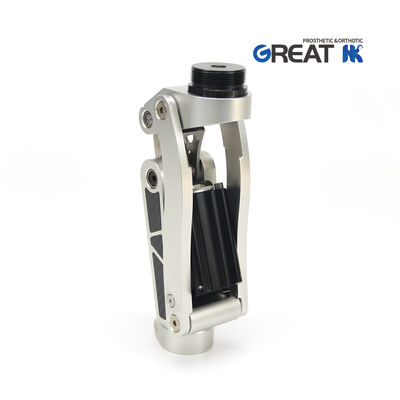 Sendi Lutut Pneumatik Kunci Geometris Prostetik dengan konektor Ulir M36
