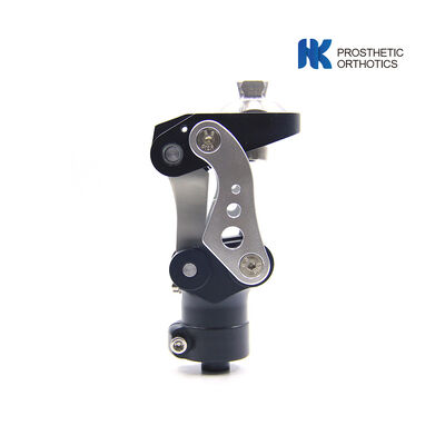 Aluminium7075 Polycentric Empat Bar Mekanis Knee Joint Koneksi Piramidal